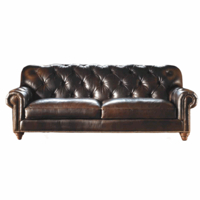 Modern Leather Chesterfield Sofa - 3-2-1 Set