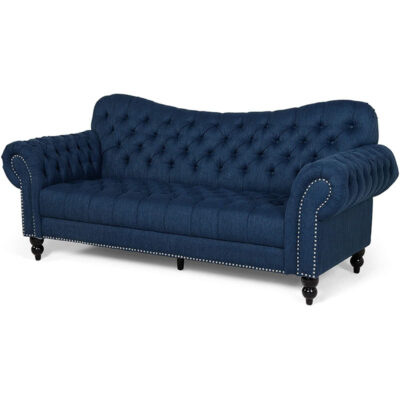 Turkish Chesterfield Sofa - Modern Curved Design
